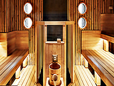 サウナ施設でのポスター掲出1