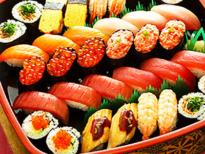 宅配寿司&丼ものチェーンデリバリー時サンプリング1