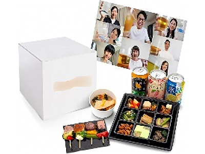 オンライン飲み会フードデリバリー時同梱広告2