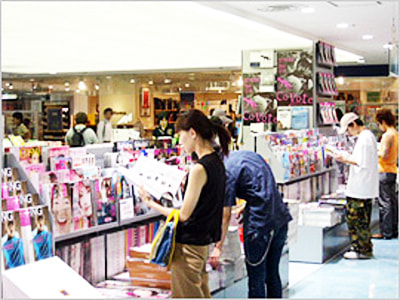 大手書店でのルートサンプリング