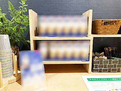 コワーキングスペース/シェアオフィス利用のビジネスパーソンに向けた植物性ミルクティーのサンプリング事例4