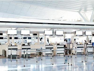 旅行代理店 空港集合カウンターサンプリング