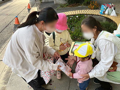 生後1ヶ月の赤ちゃんから大人まで使える全身用保湿クリームの保育園サンプリング事例1