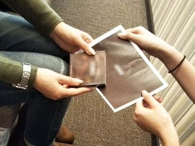 人間ドック・産婦人科での女性来院者に向けたシュガーフリーチョコレート菓子のサンプリング事例1