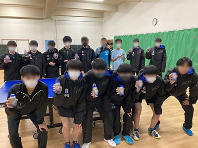 中学校・高等学校における飲むヨーグルトタイププロテイン飲料の要冷蔵サンプリング事例2