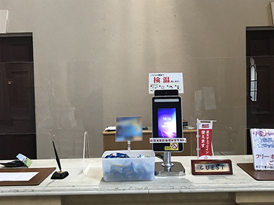 のど鼻がスッキリするキャンディのゴルフ場での設置サンプリング事例2