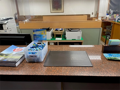 のど鼻がスッキリするキャンディのゴルフ場での設置サンプリング事例3