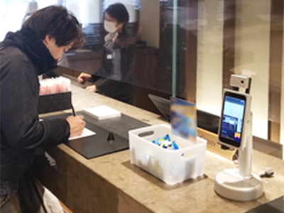 のど鼻がスッキリするキャンディのゴルフ場での設置サンプリング事例4