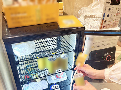 コワーキングスペース・シェアオフィスでのリキッドタイプの栄養調整食品プロモーション事例2