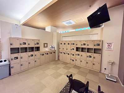 サウナ施設での男性向けボディウォッシュのサンプリング&タッチアンドトライ施策事例4