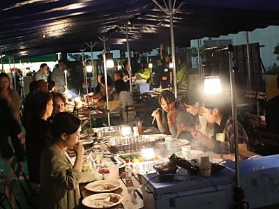 BBQ(バーベキュー)場・BBQ施設でのサンプリング2