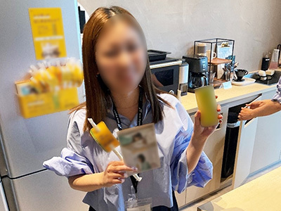 コワーキングスペース・シェアオフィスでのリキッドタイプの栄養調整食品プロモーション事例