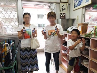幼稚園/保育園における家事・育児・仕事に忙しい保護者に向けた栄養ドリンクサンプリング事例1