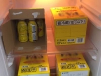 人間ドックでのヨーグルトドリンクタイプサンプリング事例3