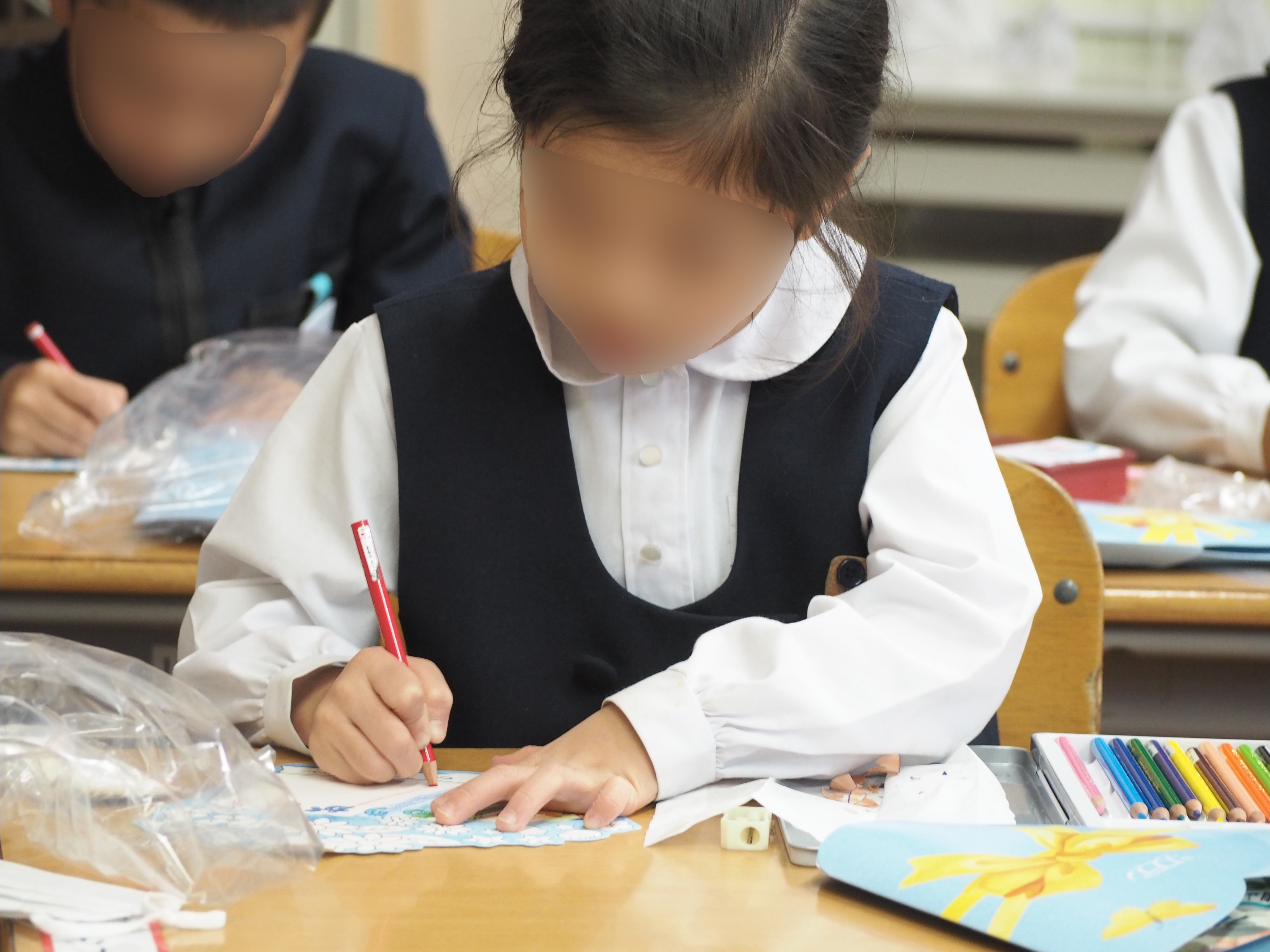 小学校での大手メーカー柔軟剤のサンプリング事例4
