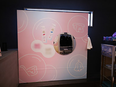 人気サウナ付銭湯におけるヘアケア商材のタイアッププロモーション事例3