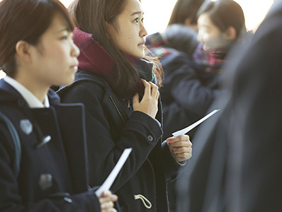 高等学校(高校)での大学受験生向けルートサンプリング