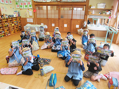 全国の幼稚園における世界で大人気の知育玩具(ブロック)サンプルのサンプリング事例1