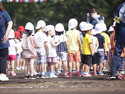 幼稚園・保育園での親子参加イベント(運動会・参観日含む)サンプリング
