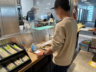 企業・法人でのビジネスパーソンに向けたマウスウォッシュサンプリング事例4