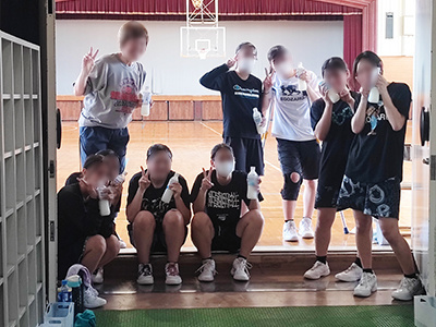 中学校・高等学校の部活動に所属している生徒に向けた乳酸菌飲料サンプリング事例3