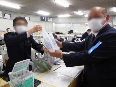 産婦人科において妊産婦に向けた新生児から使えるミルクローションのサンプリング事例4