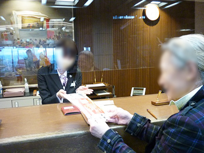 ゴルフ場、ビジネスシティホテル、旅館でのアミノ酸健康補助食品のサンプリング事例2