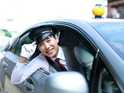 タクシーでのサンプリング