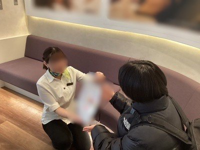 フェイシャル関連美容サロン・オーガニックカフェレストランにおける眼精疲労向けサプリメントサンプリング事例2