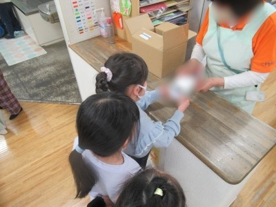 学童施設におけるボールペンサンプリング事例1