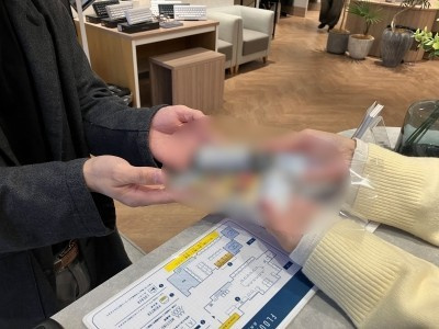 ビジネスホテル・ゴルフ場・シェアオフィスコワーキングスペースにおける男性向け栄養ドリンクサンプリング事例3